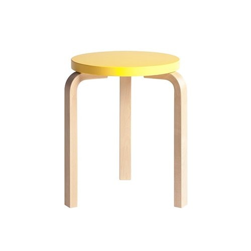 스툴 60 화이트 VARIANTS Birch/Yellow 이미지