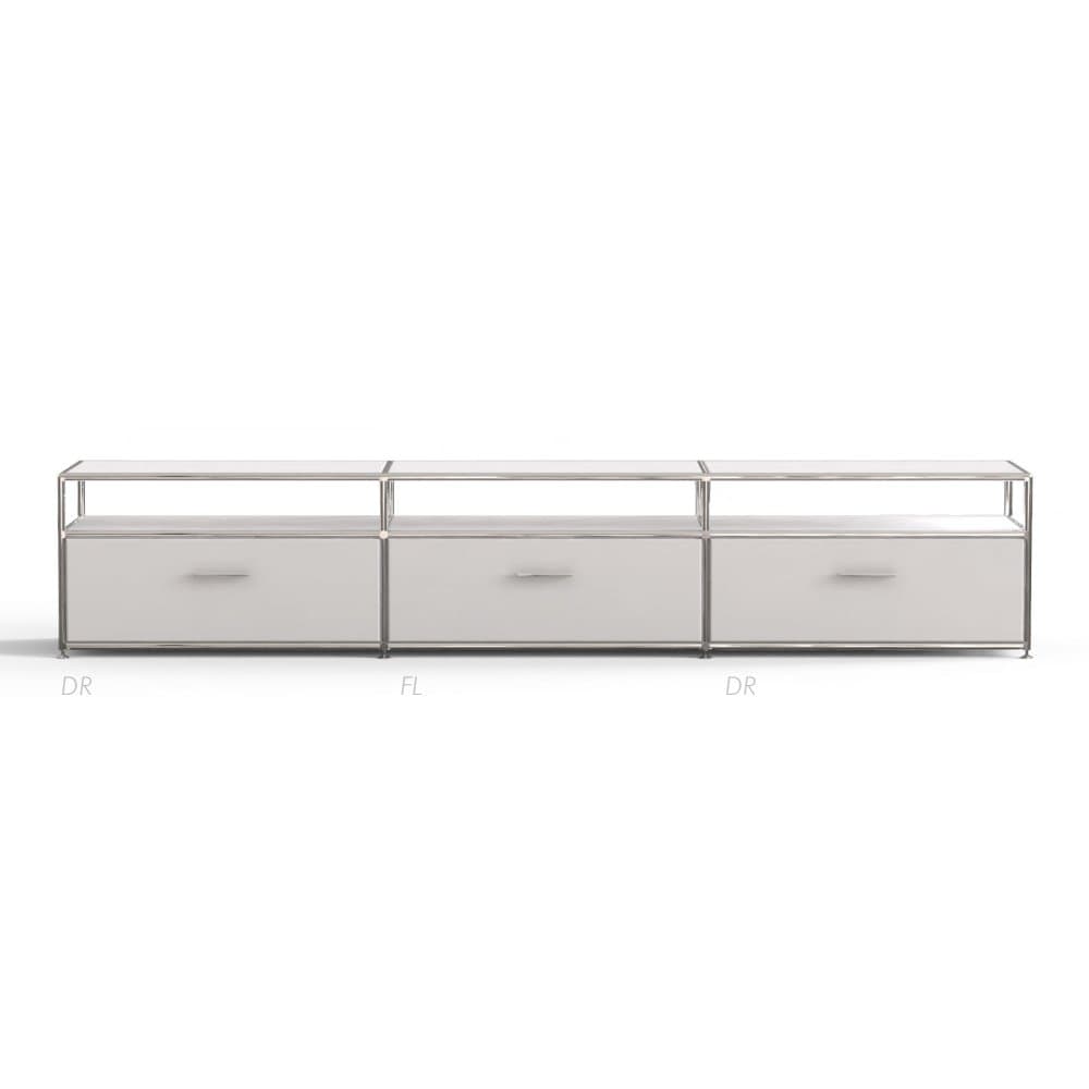 보쎄 3 x 2 TV Unit Melamine White