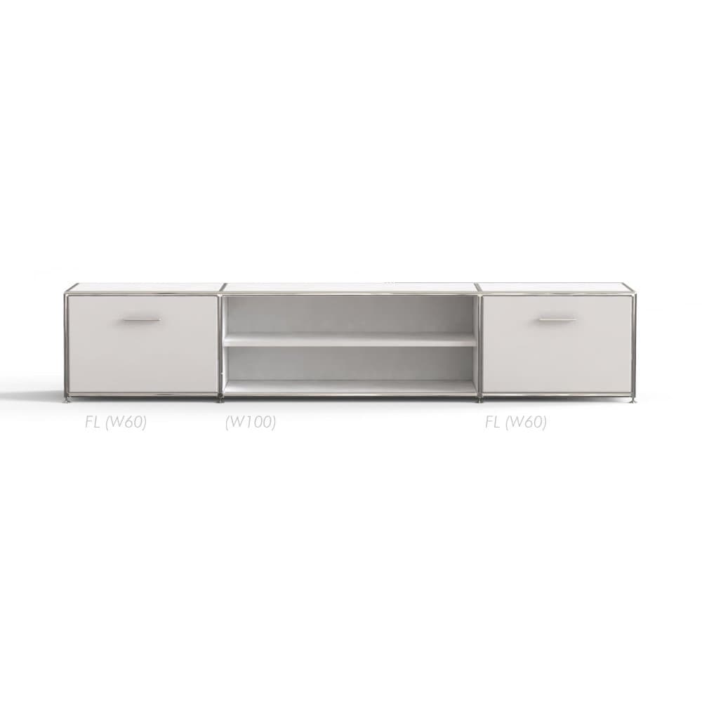 보쎄 3 x 1 TV Unit Melamine White