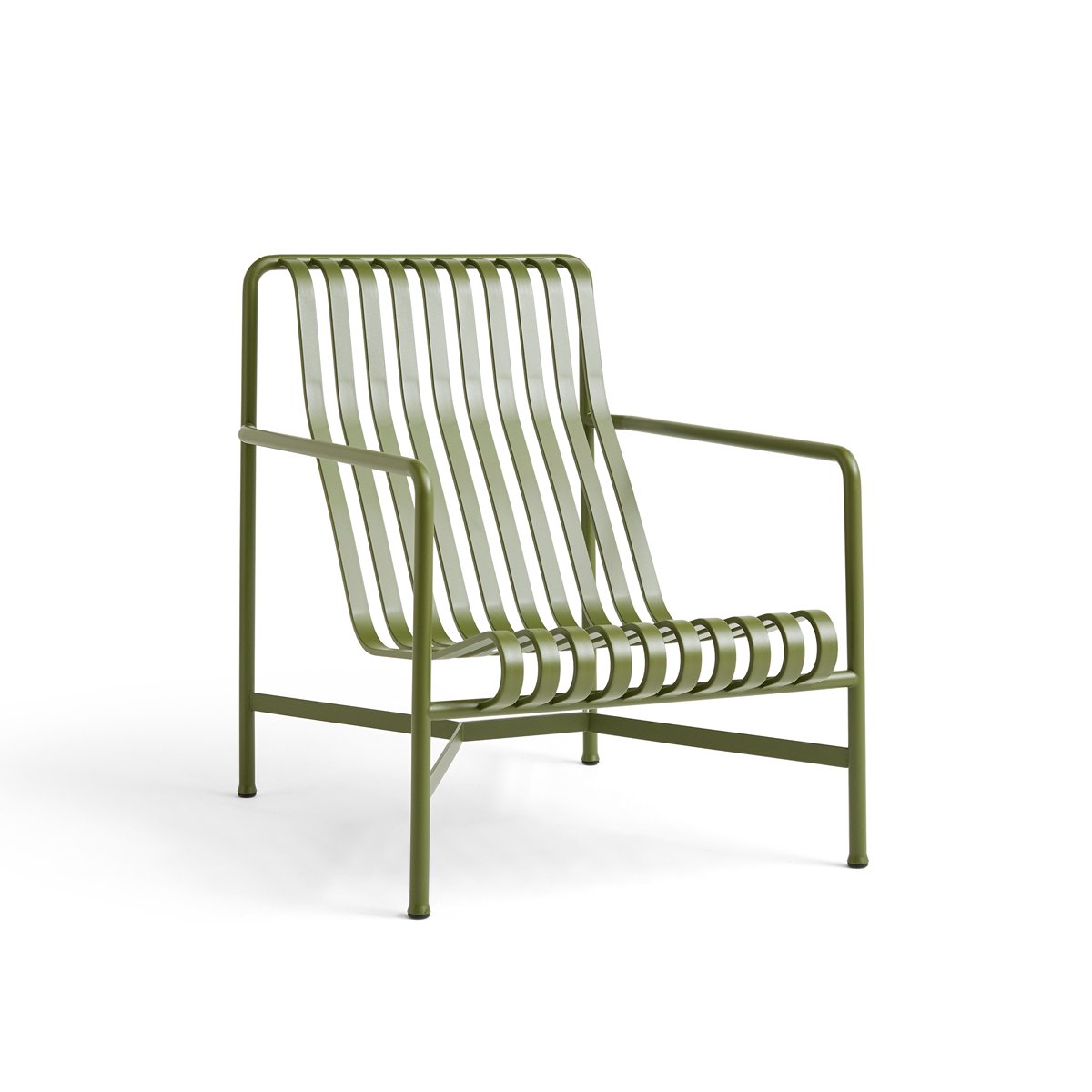 헤이 팔리사드 라운지 체어 하이 Palissade Lounge Chair High Olive