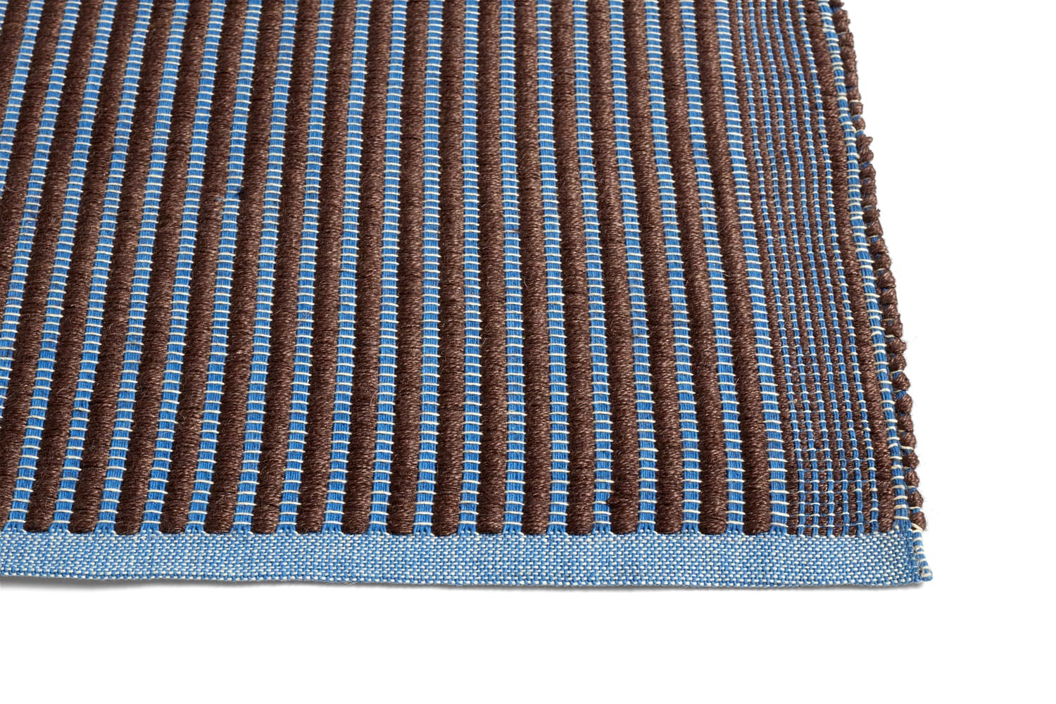 TAPIS CHESTNUT AND BLUE W80 X L200 CM 플랫샷