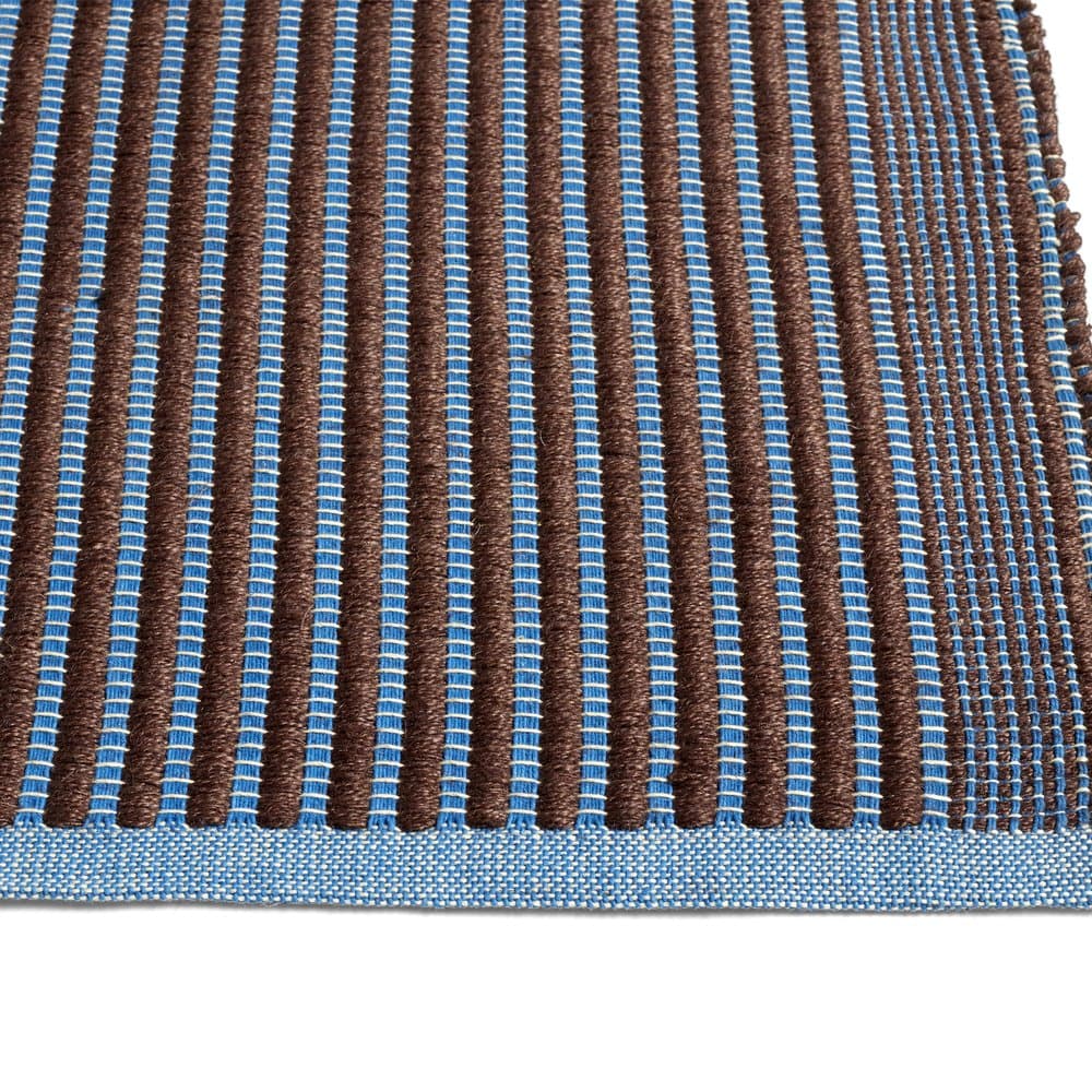 TAPIS CHESTNUT AND BLUE W80 X L200 CM