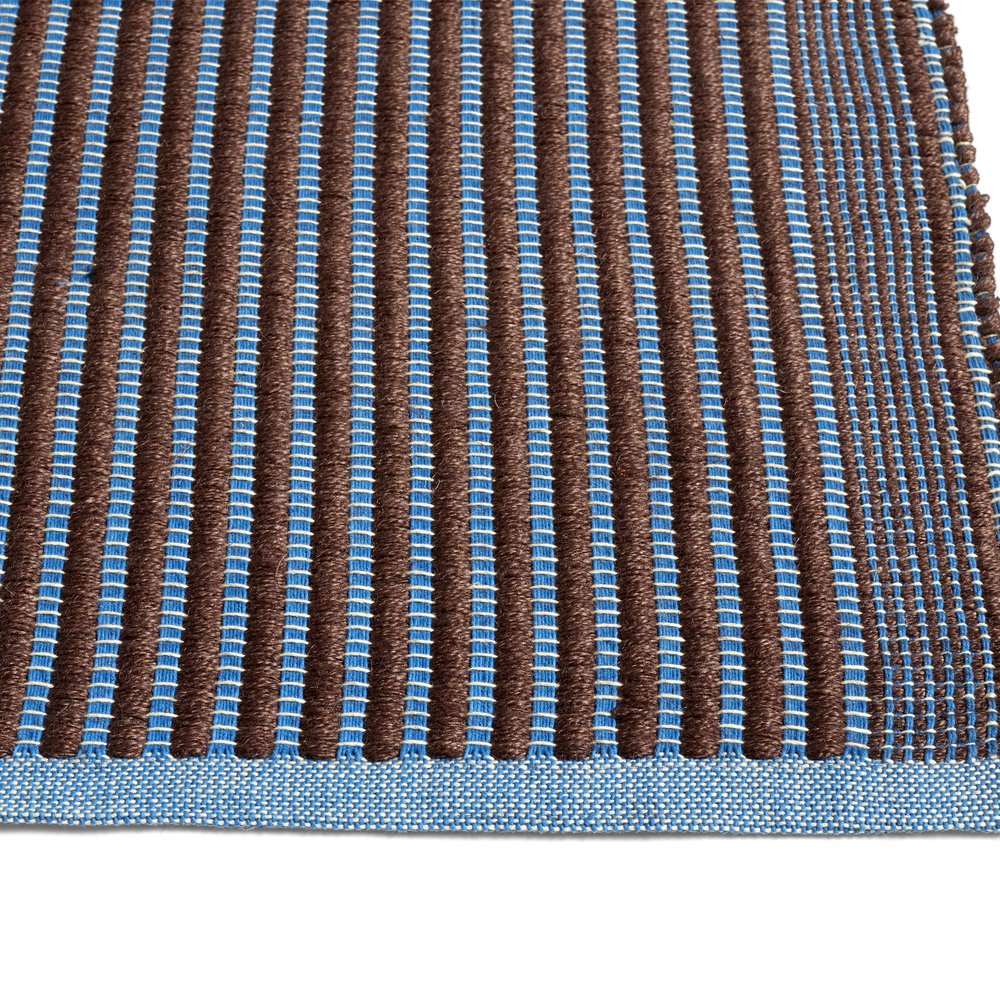 TAPIS CHESTNUT AND BLUE W80 X L200 CM