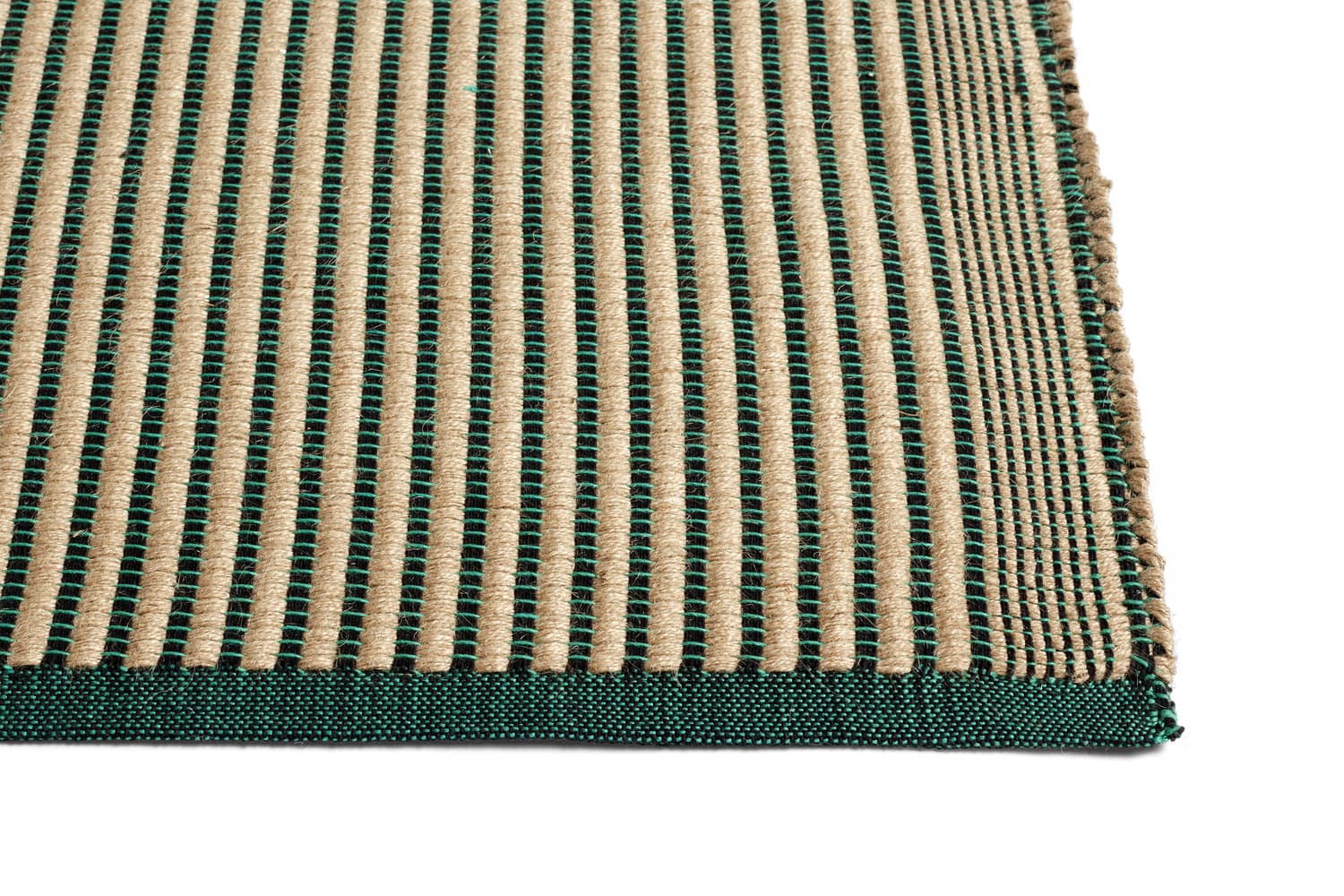 TAPIS BLACK AND GREEN W80 X L200 CM 플랫샷