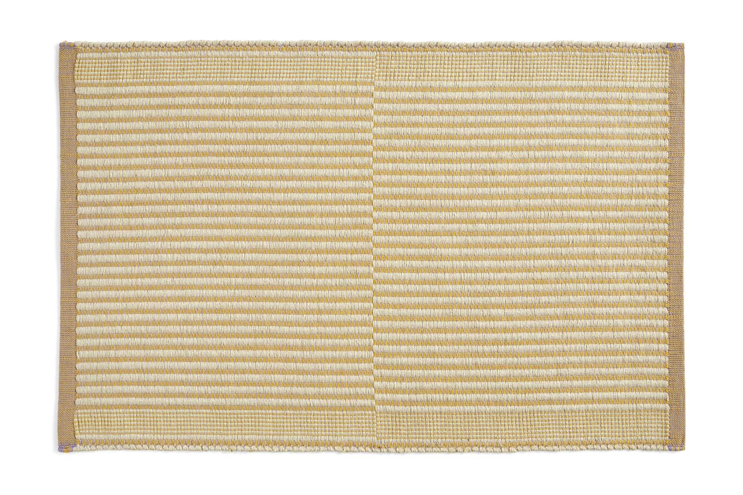TAPIS MAT OFF-WHITE AND LAVENDER W60 X L95 CM 플랫샷