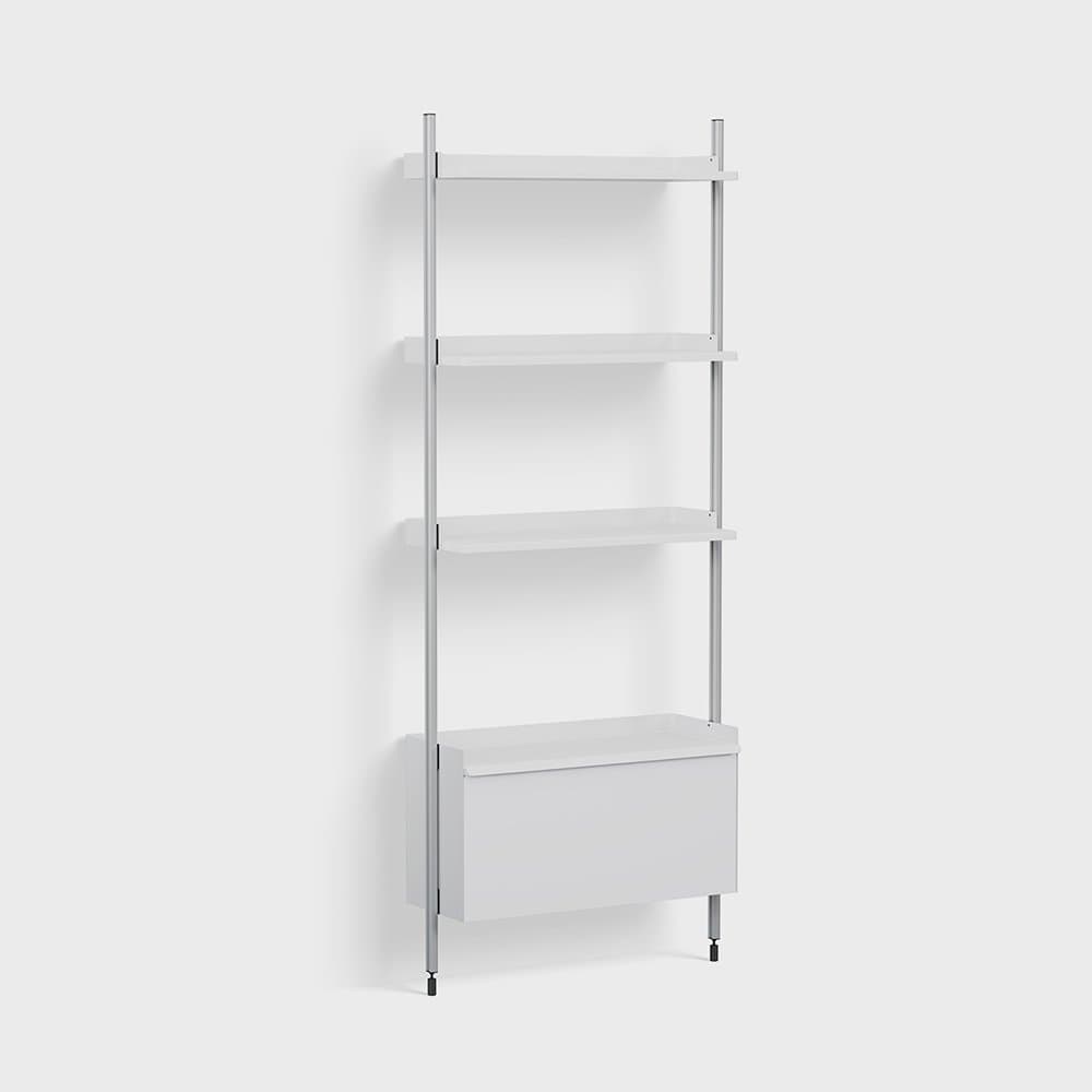 헤이 피어 시스템 131 1칼럼 화이트 알루미늄 Pier System 131 1Column White Aluminium
