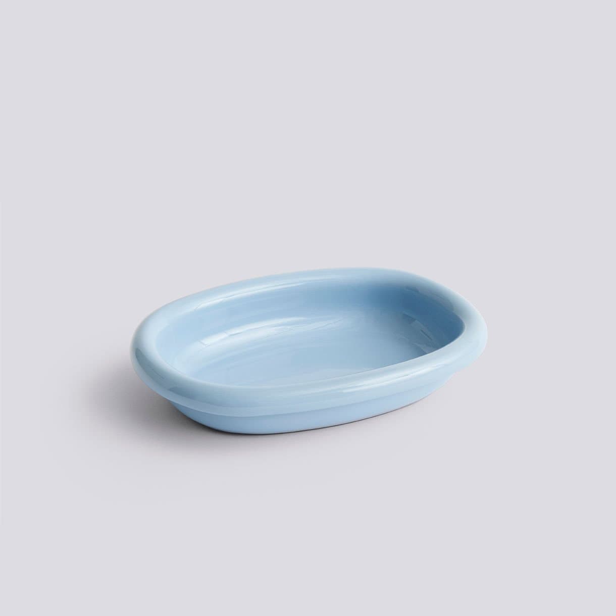 바로 오벌 디쉬 라이트블루 S