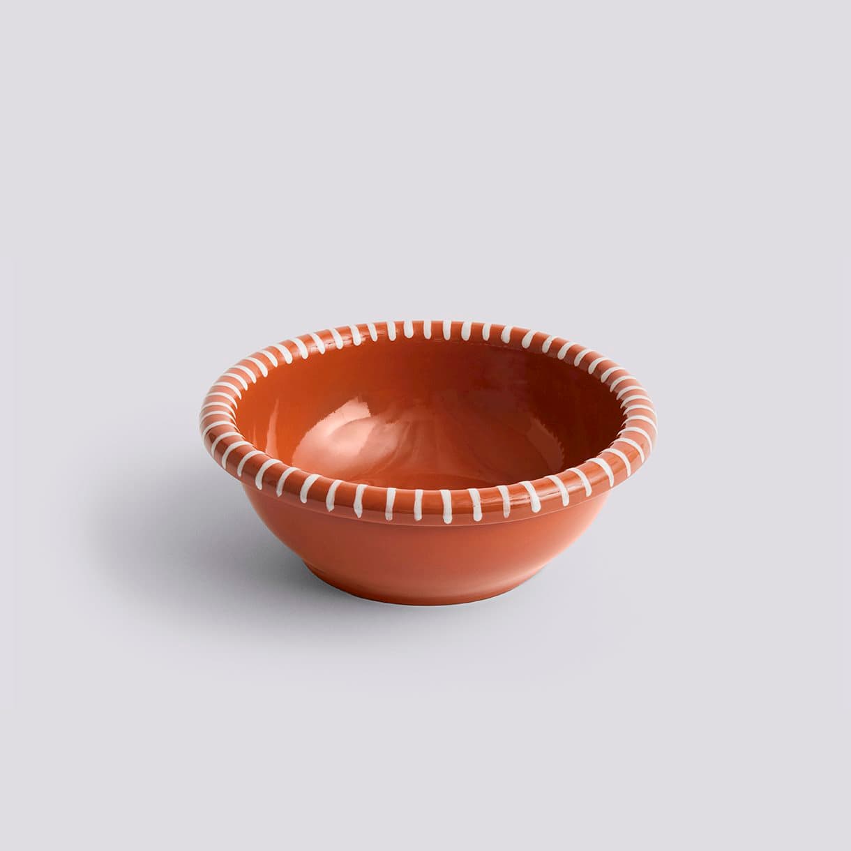 바로 샐러드 보울 내추럴 스트라이프 L 플랫샷