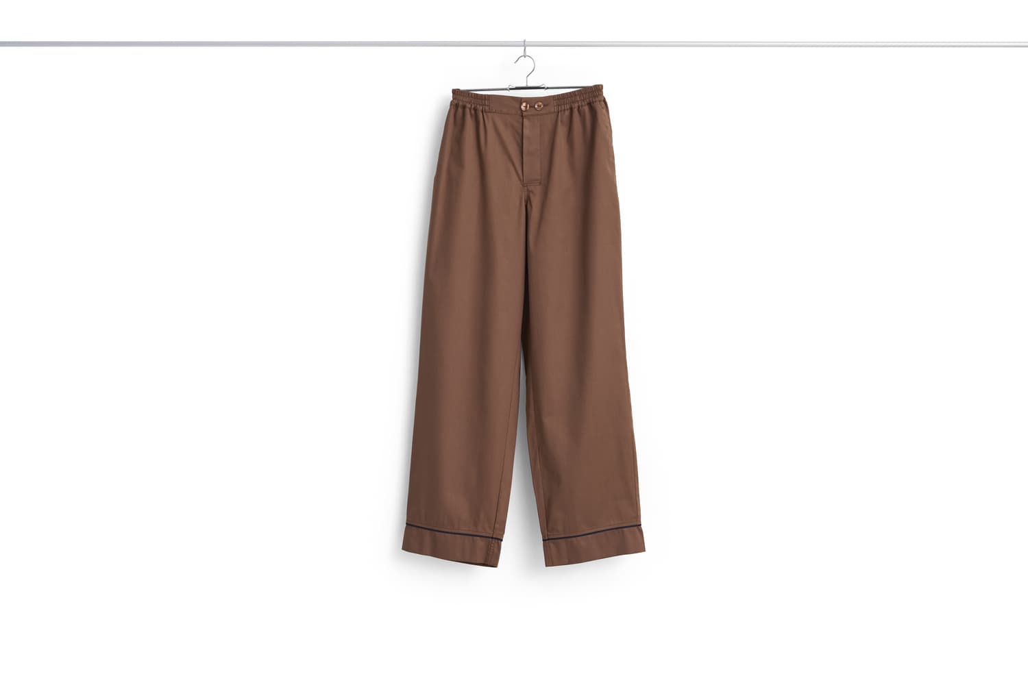 Outline Pyjama Trousers-S/M-Milk Chocolate 플랫샷