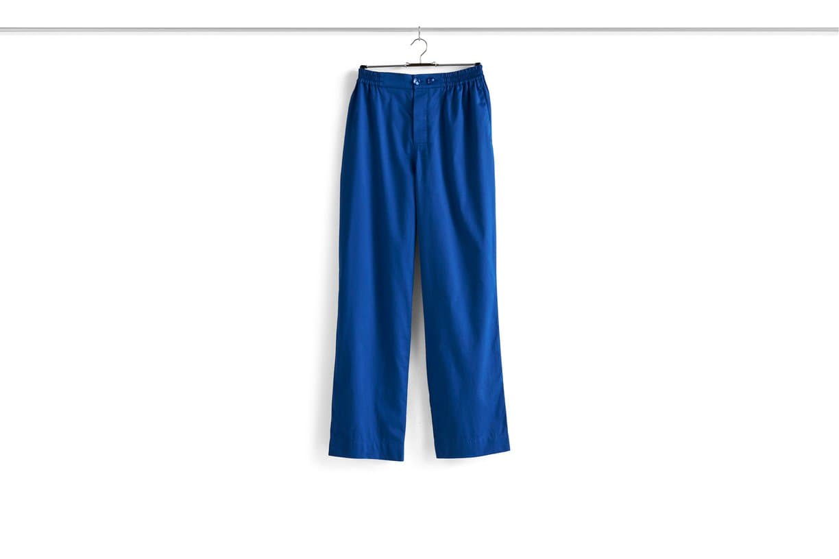 OUTLINE PYJAMA TROUSERS VIVID BLUE M/L 플랫샷