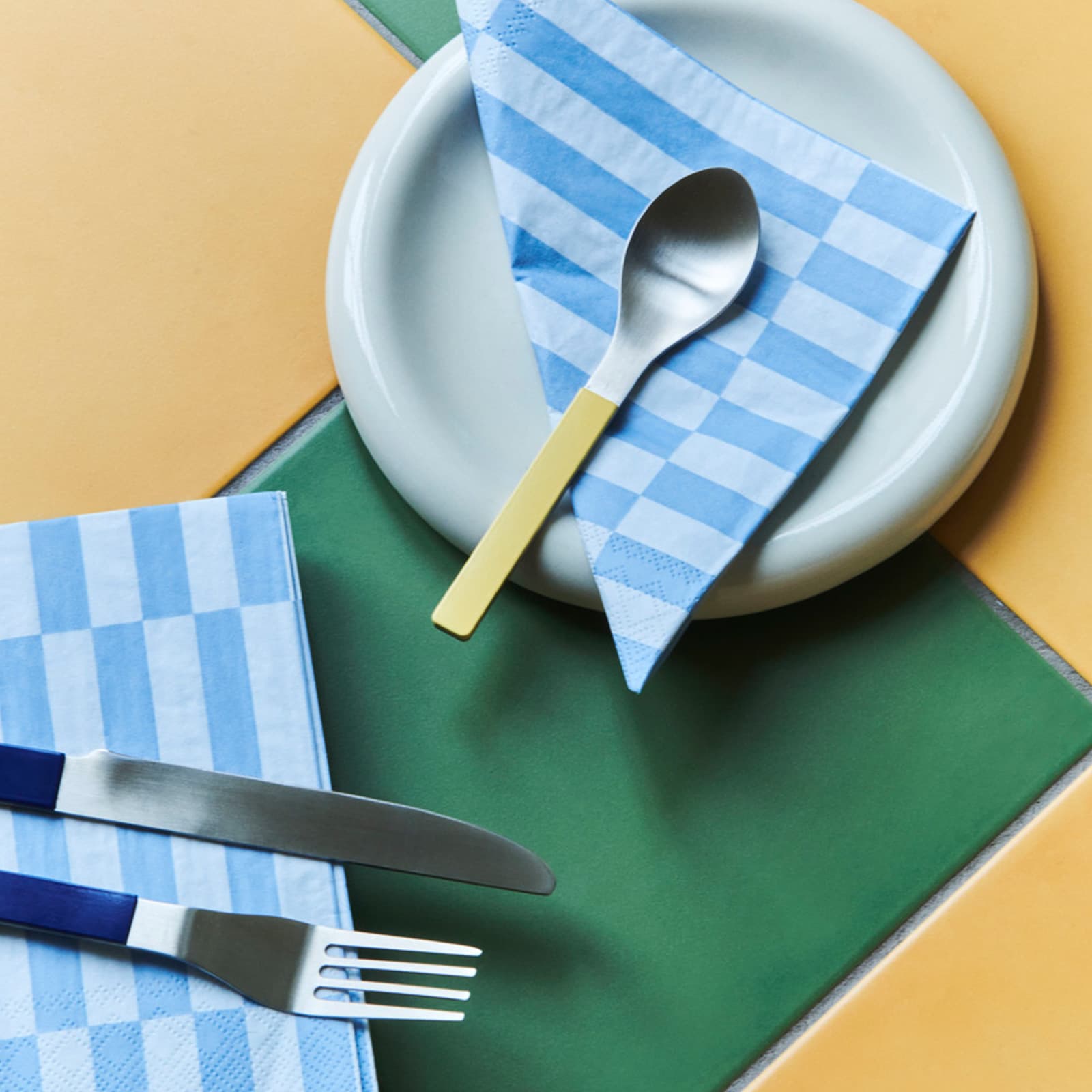 MVS 커트러리 세트 MVS Cutlery(Set of 4) Dark Blue 라이프스타일 이미지 3