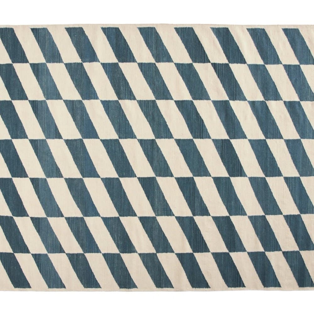 SHIFT KELIM RUG BLUE W200 x L300 CM