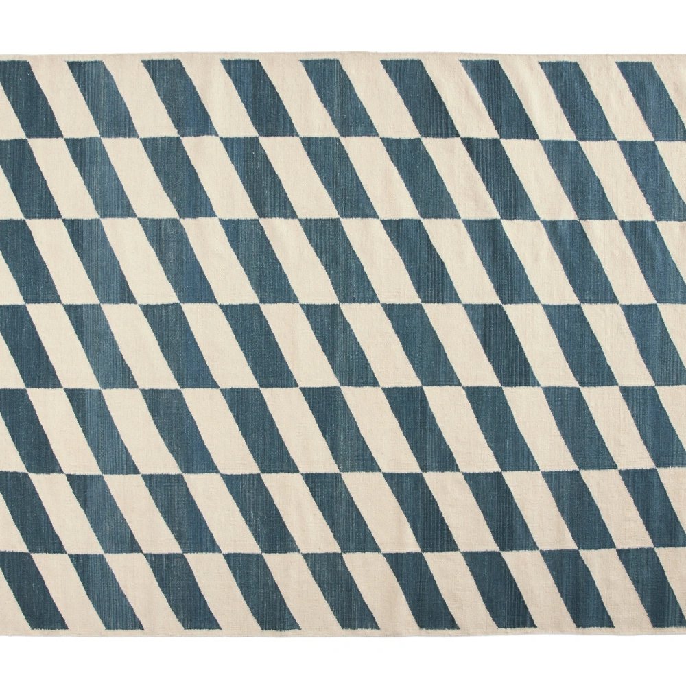 SHIFT KELIM RUG BLUE W200 x L300 CM
