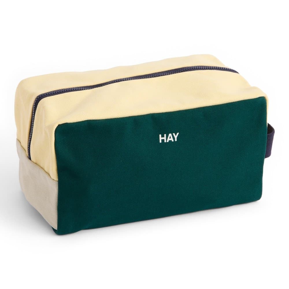 MULTI WASH BAG DARK GREEN MULTI MEDIUM