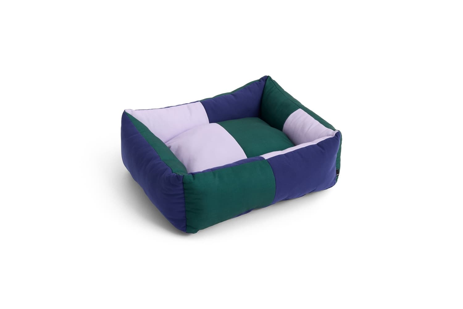도그스 베드 그린 라벤더 앤 블루 S 플랫샷