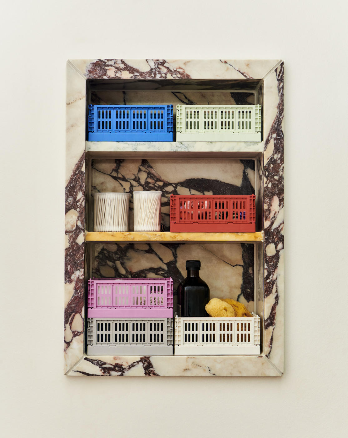 헤이 컬러 크레이트 미니 Colour Crate Mini Set of 2(9 Colors) 라이프스타일 이미지 1