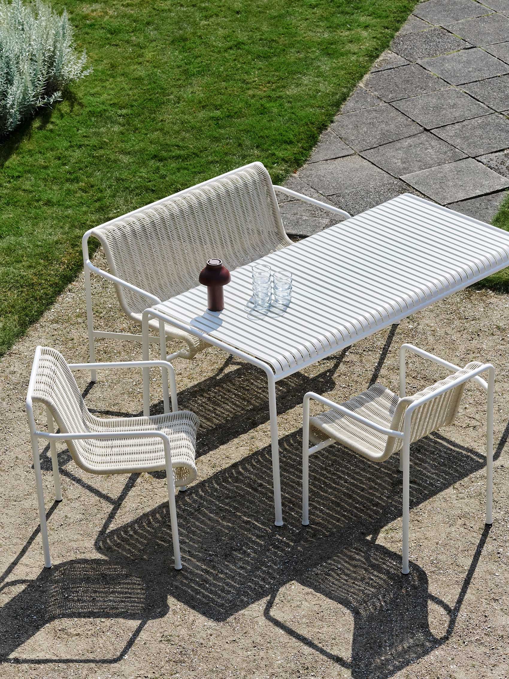 헤이 팔리사드 코드 다이닝 벤치 암레스트 Palissade Cord Dining Bench Armrest - Olive 라이프스타일 이미지 2