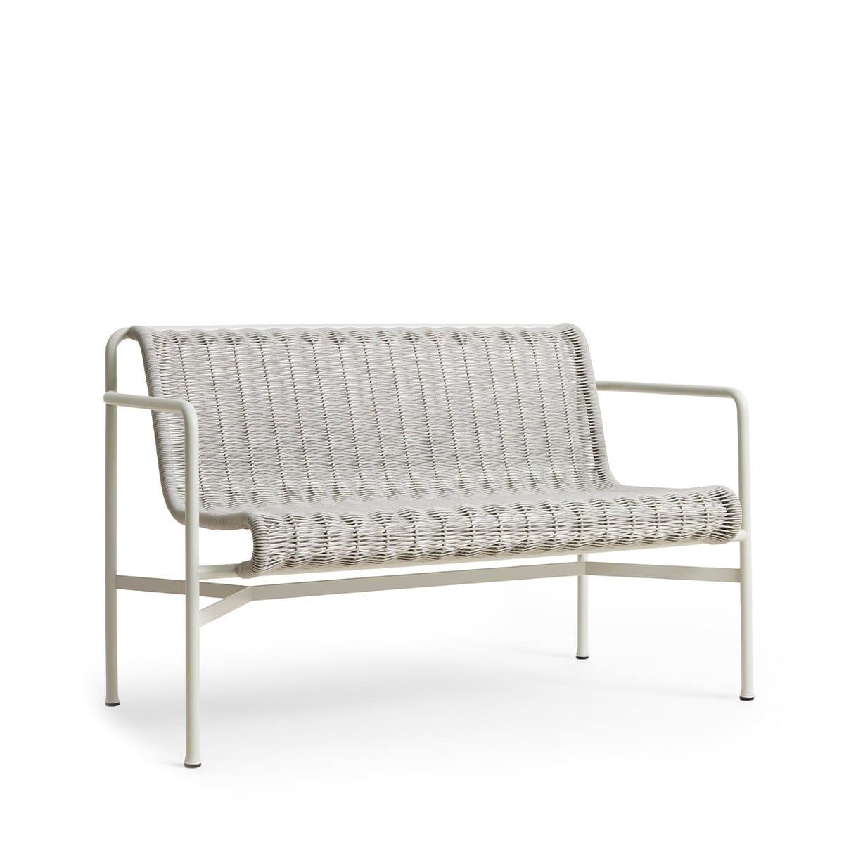 헤이 팔리사드 코드 다이닝 벤치 암레스트 Palissade Cord Dining Bench Armrest - Olive VARIANTS Sky Grey 이미지