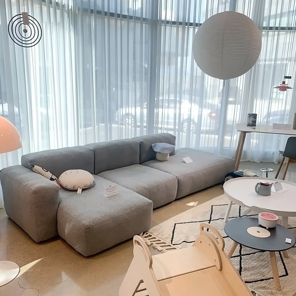 헤이 맥 소프트 소파 3 Seater - Fabric Group 4
