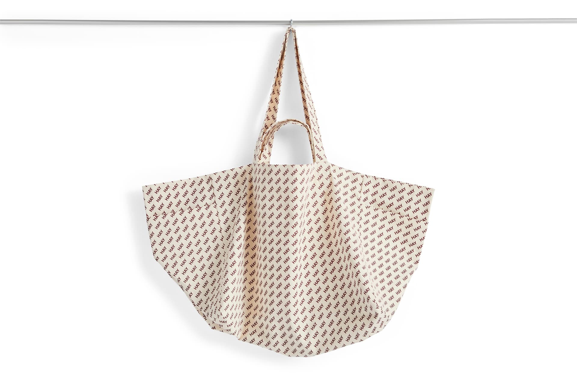 로고 위캔드 백 버건디 / Logo Weekend Bag Burgundy 플랫샷