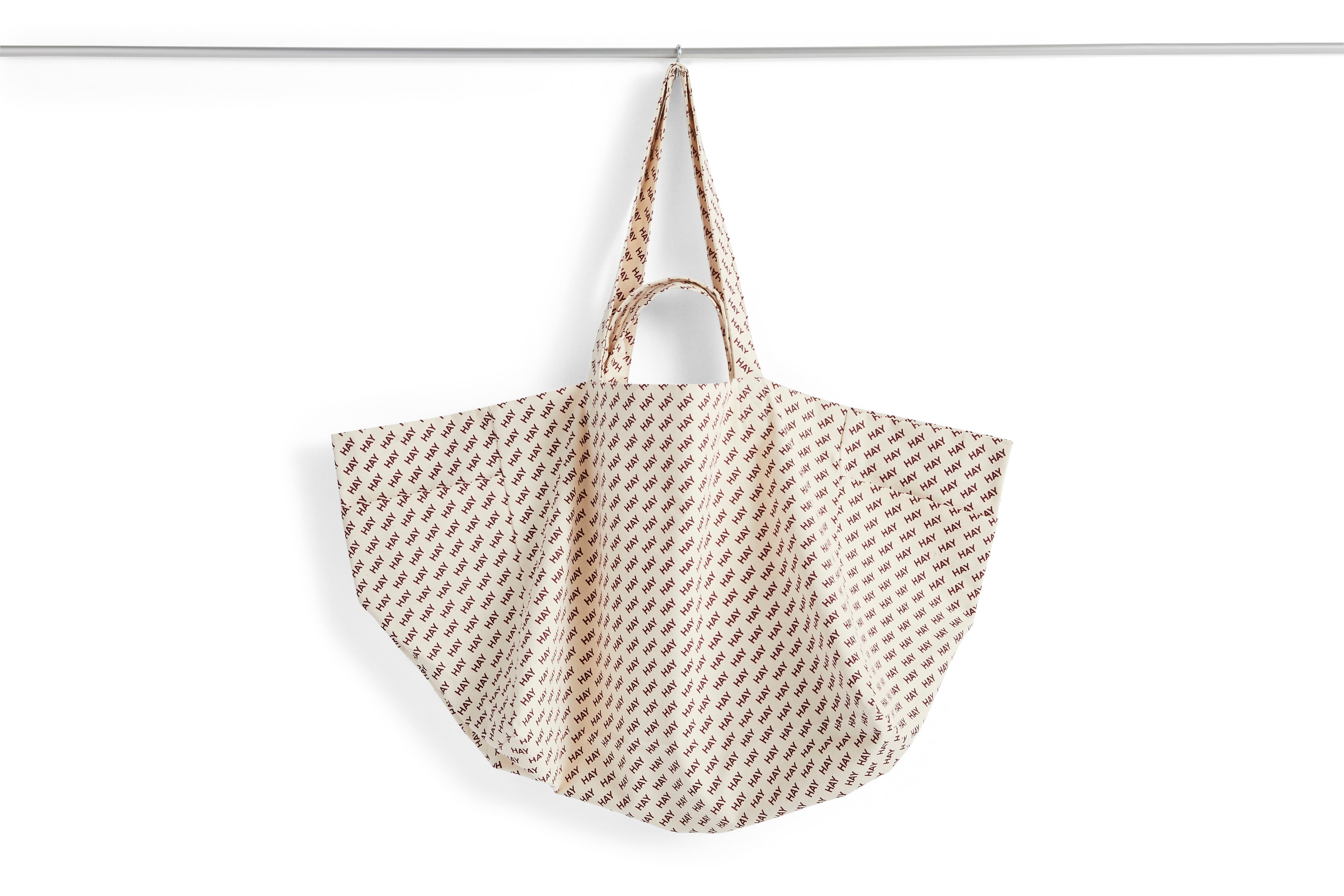 로고 위캔드 백 버건디 / Logo Weekend Bag Burgundy 플랫샷