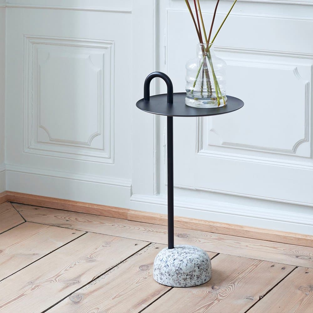 보울러 테이블 블랙 Bowler Table Black 플랫샷