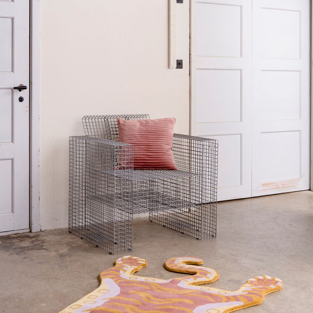 카라거 디자인 와이어 라운지 체어 스몰 WIRE LOUNGE CHAIR SMALL