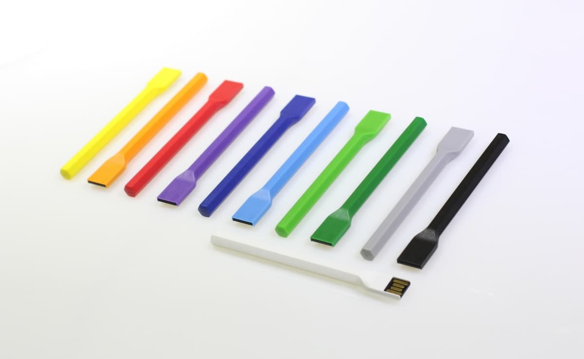 PEN USB 블루 64G 플랫샷