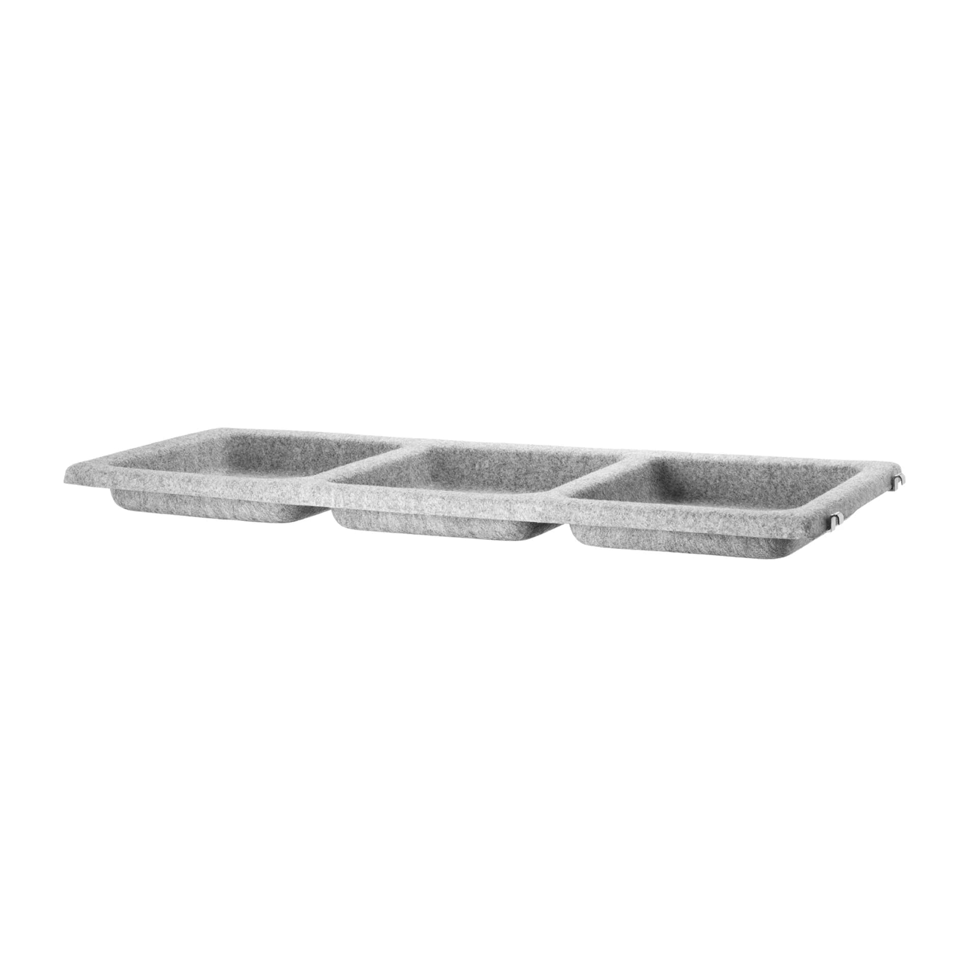 볼 쉘프 펠트 라이트 그레이 플랫샷
