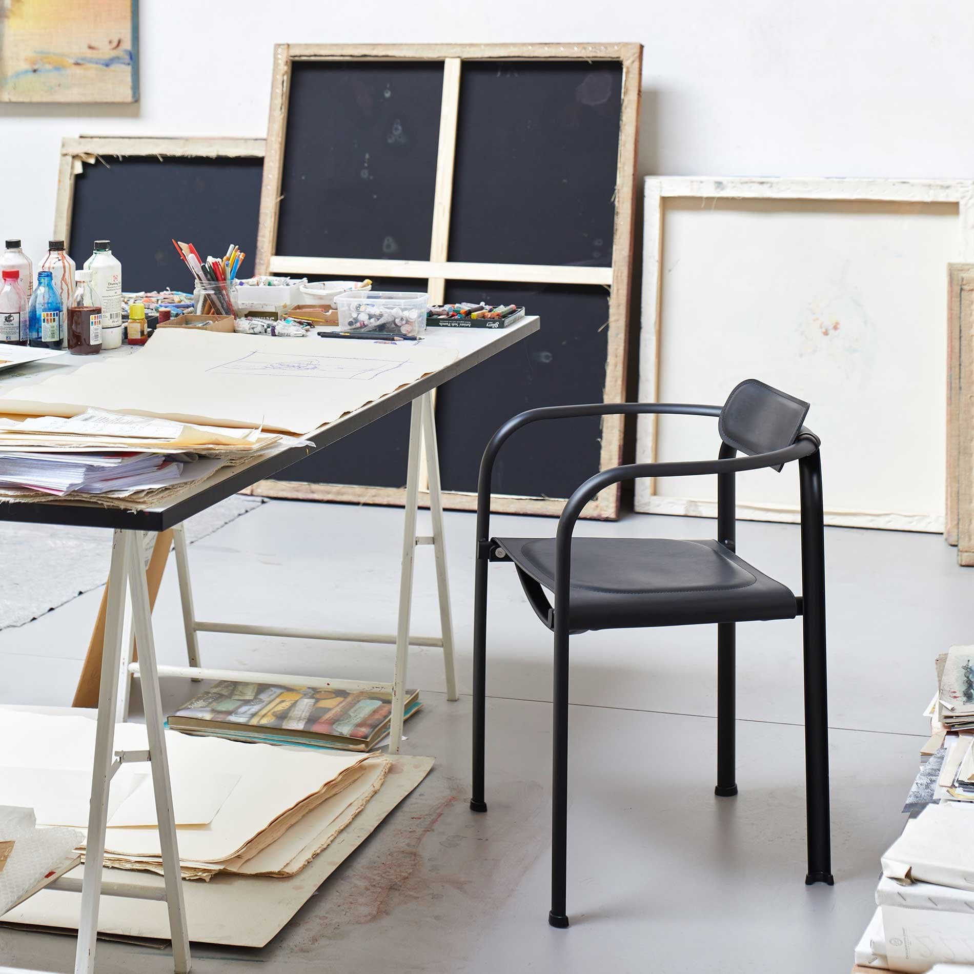 텍타 Split Chair 체어 의자 Black Edition