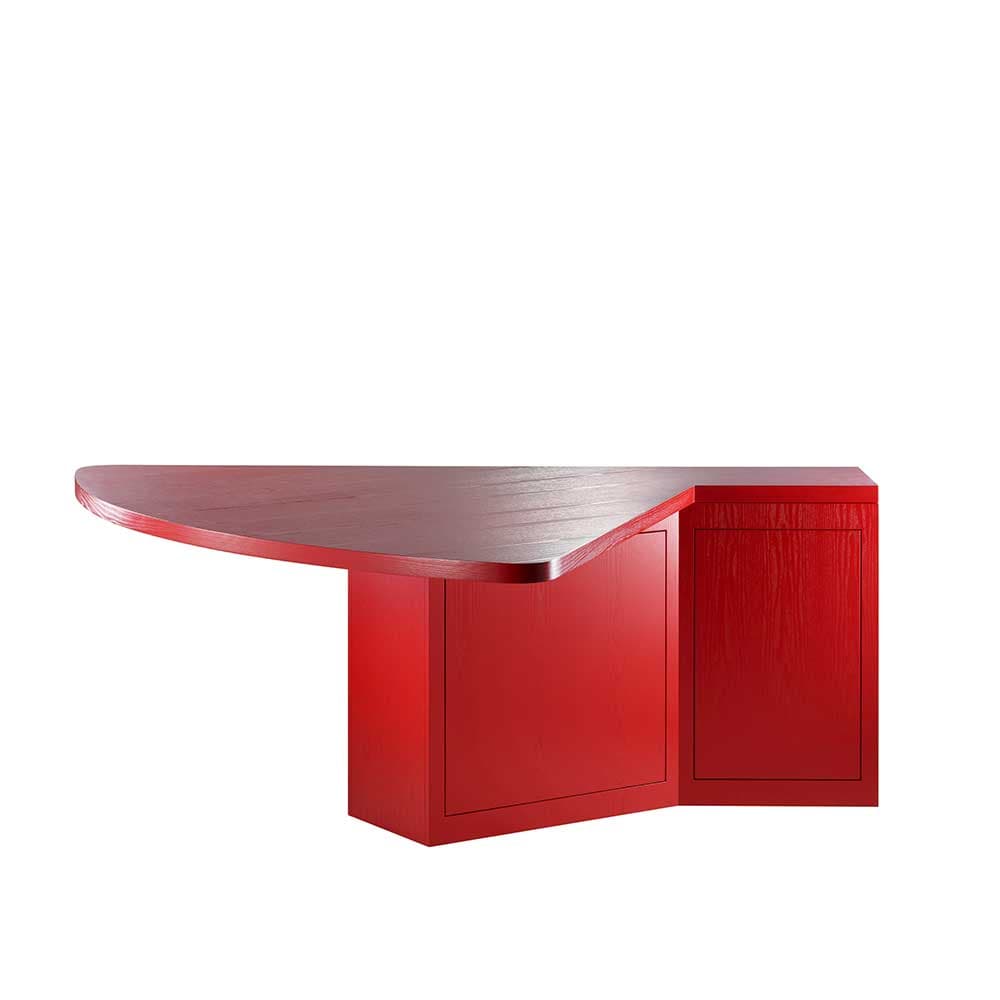 M1-2 Dining Conference Desk Red 플랫샷