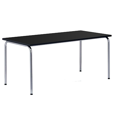 Akiro 426 Table Melamine Black_ W1600, 베뉴페, 앨앤씨스텐달 L&amp;amp;C stendal
