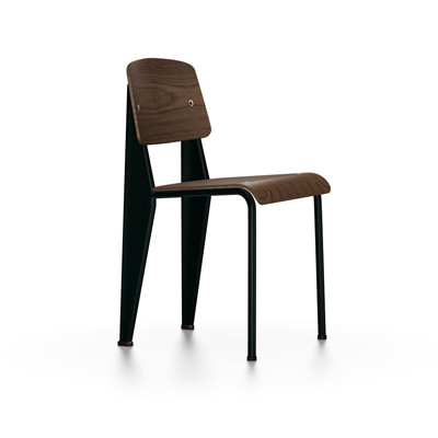 비트라 Standard Chair Black Walnut / Deep Black, 베뉴페, 비트라 vitra