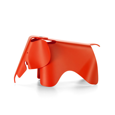 Eames Elephant Small Poppy Red, 베뉴페, 비트라 vitra