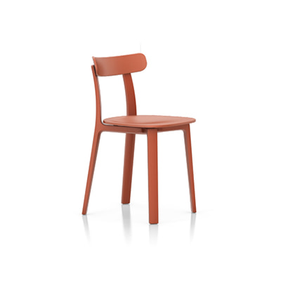비트라 All Plastic Chair Brick Two-Tone, 베뉴페, 비트라 vitra