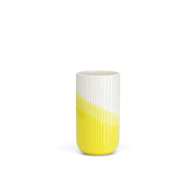 Herringbone Vase, Ribbed Yellow, 베뉴페, 비트라 vitra