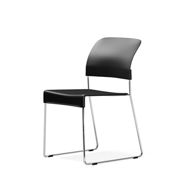 Sim Stacking Chair Basic Dark, 베뉴페, 비트라 vitra