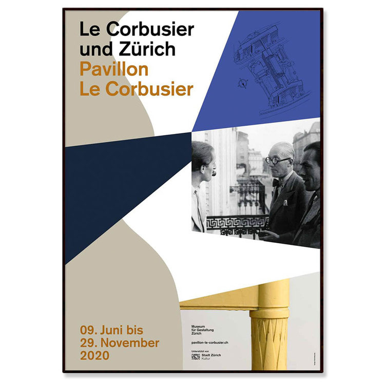 르 코르뷔지에 Le Corbusier - Pavillon Le Corbusier (액자 포함), BENUFE, 자리 스튜디오