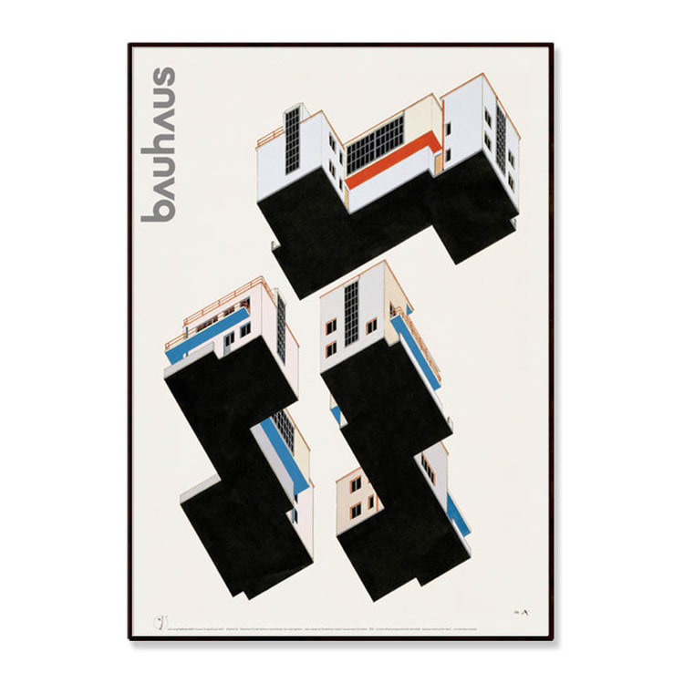 자리스튜디오 바우하우스 Bauhaus - Color Plan of the Bauhaus Master Houses, 베뉴페, 자리 스튜디오 JARI STUDIO