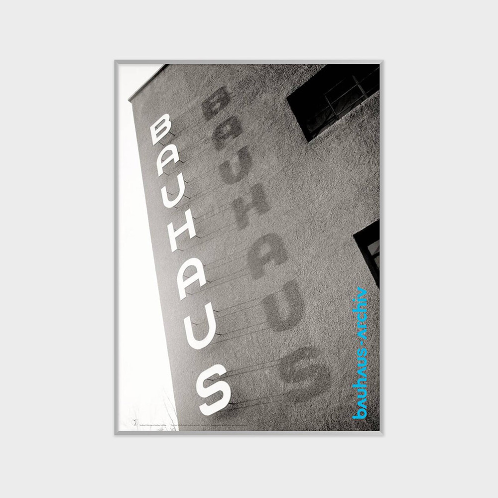 [바우하우스] BAUHAUS SCHRIFTZUG (액자포함) 59.4 x 84.1 cm, 베뉴페, 마이온프라이빗 myownprivate