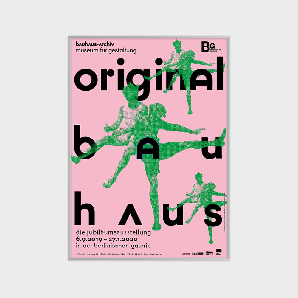 [바우하우스] 바우하우스 100주년 기념 ORIGIANL BAUHAUS - SPORT (액자포함) 59.4 cm x 84.1 cm, 베뉴페, 마이온프라이빗 myownprivate