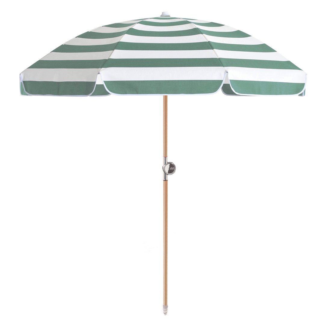 (7월말 재입고)바질뱅스 Basil Bangs Luxury Umbrella - Sage Stripe, 베뉴페, 바질뱅스 Basil Bangs