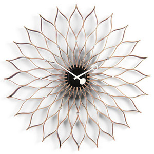 Sunflower Clock Birch, BENUFE, 비트라 vitra