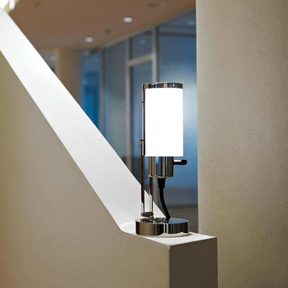 WNL30 Wagenfeld Table Lamp, BENUFE, 테크노루멘 TECNOLUMEN