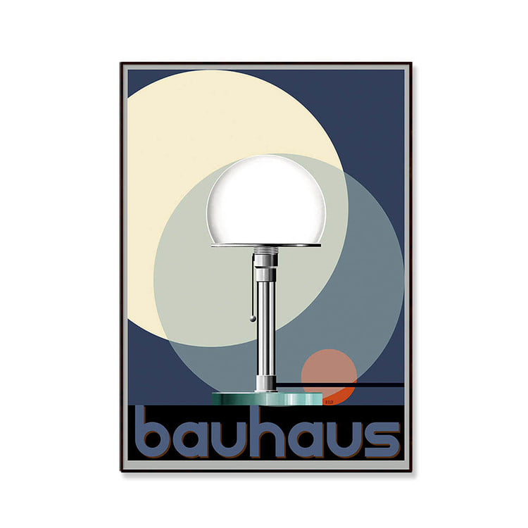 Bauhaus Glass Lamp(액자 포함), BENUFE, 자리 스튜디오